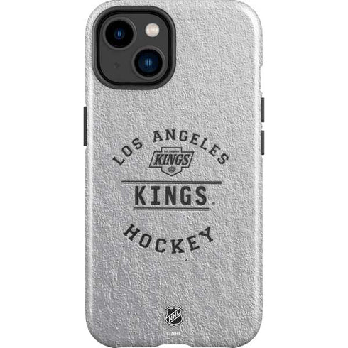 NHL Los Angeles Kings Black Text iPhone 15 Impact Case